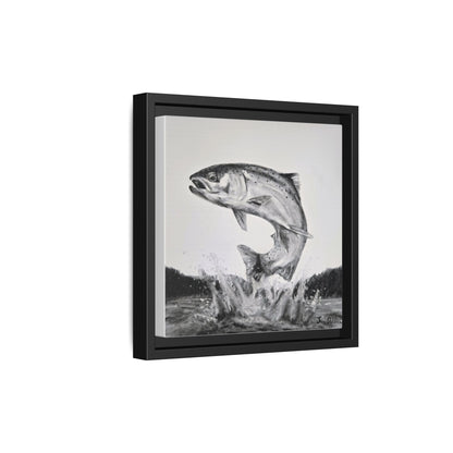 "Flying Rainbow" Framed Canvas