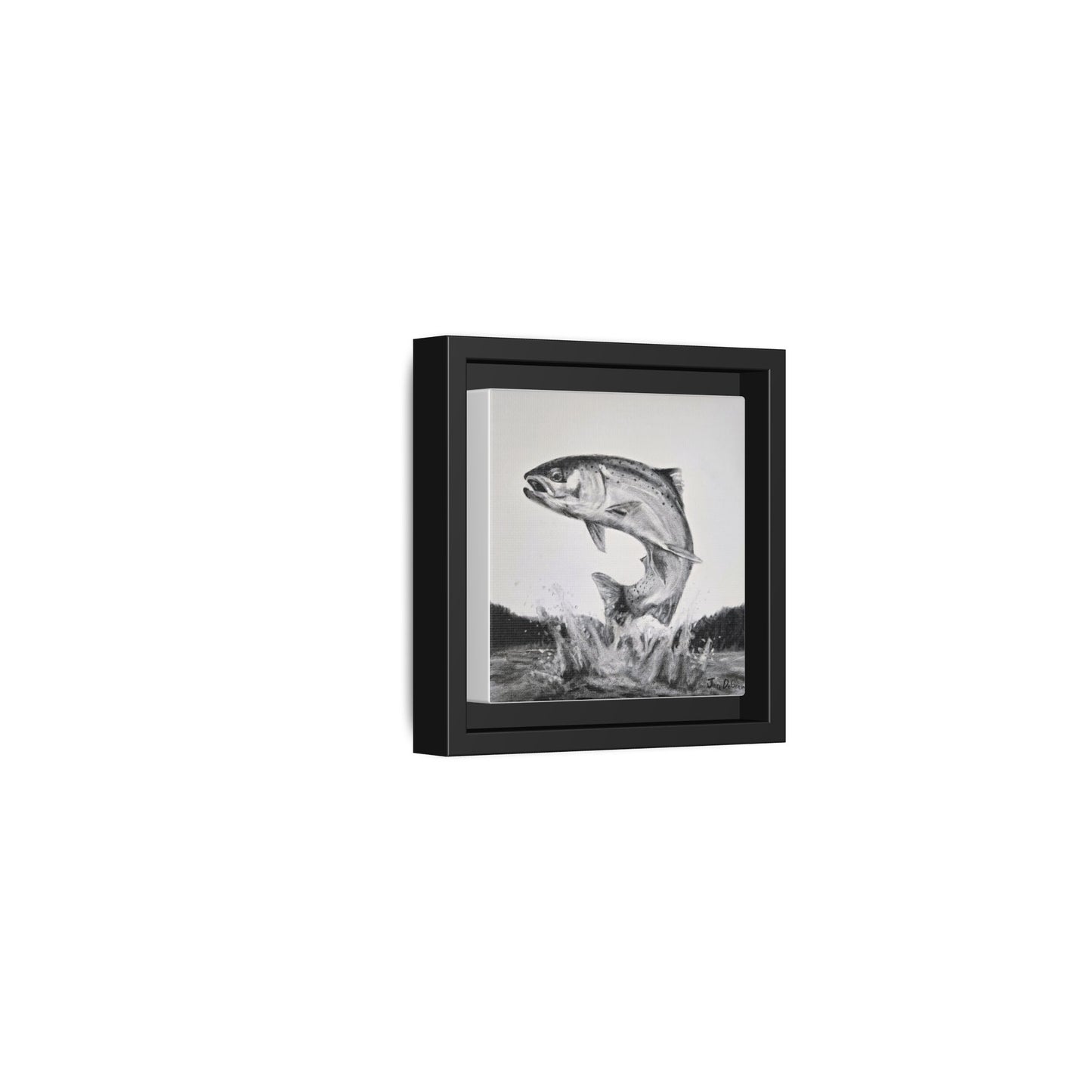 "Flying Rainbow" Framed Canvas