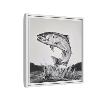 "Flying Rainbow" Framed Canvas