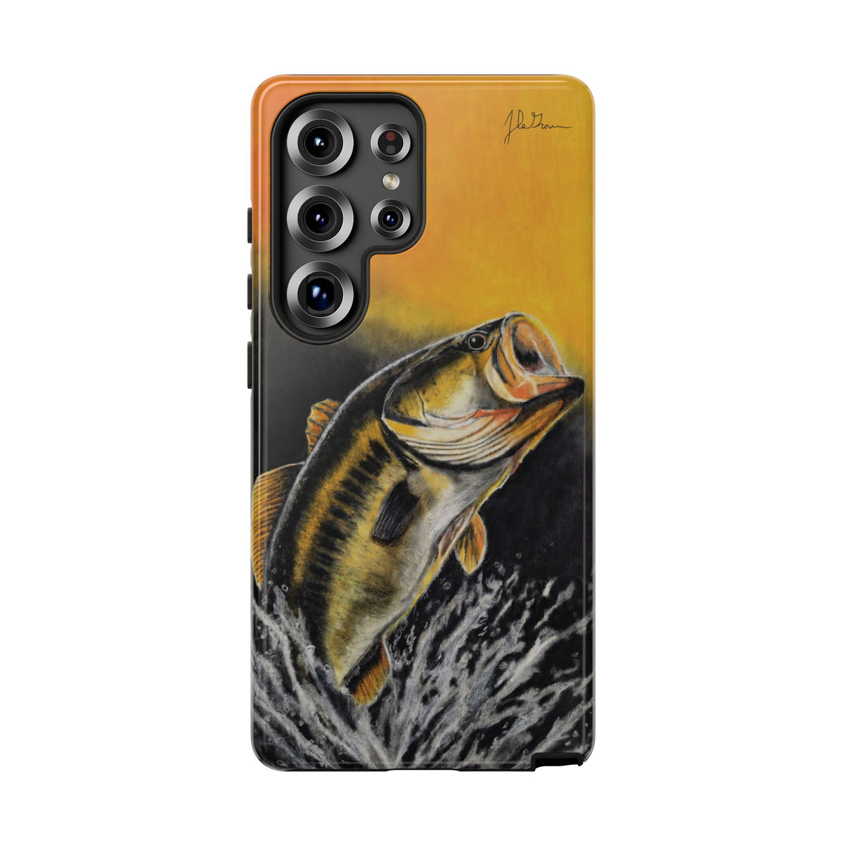 "Golden Rise" Phone Case