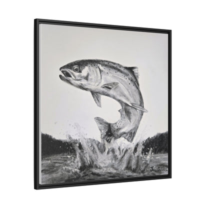 "Flying Rainbow" Framed Canvas