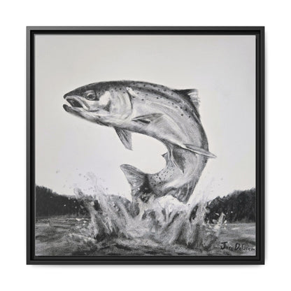 "Flying Rainbow" Framed Canvas