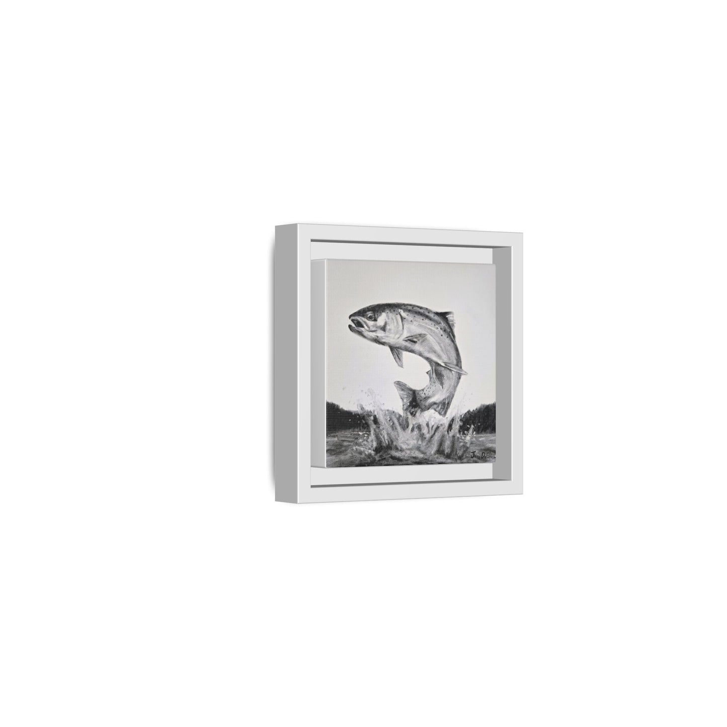 "Flying Rainbow" Framed Canvas