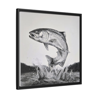 "Flying Rainbow" Framed Canvas