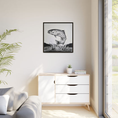 "Flying Rainbow" Framed Canvas