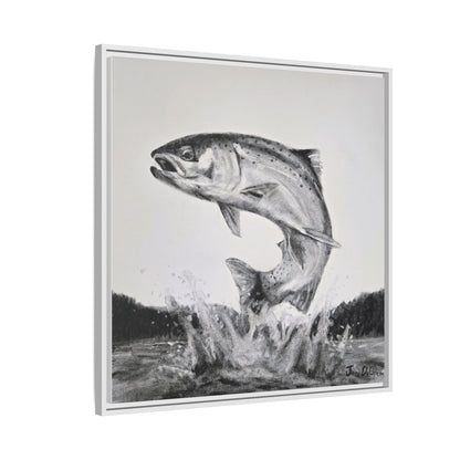 "Flying Rainbow" Framed Canvas