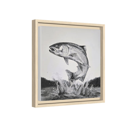 "Flying Rainbow" Framed Canvas