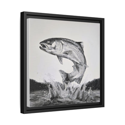 "Flying Rainbow" Framed Canvas
