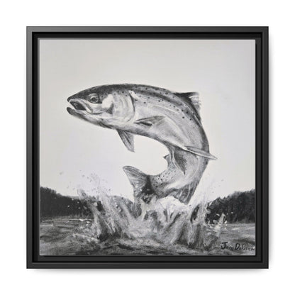 "Flying Rainbow" Framed Canvas