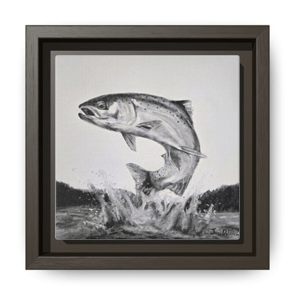 "Flying Rainbow" Framed Canvas