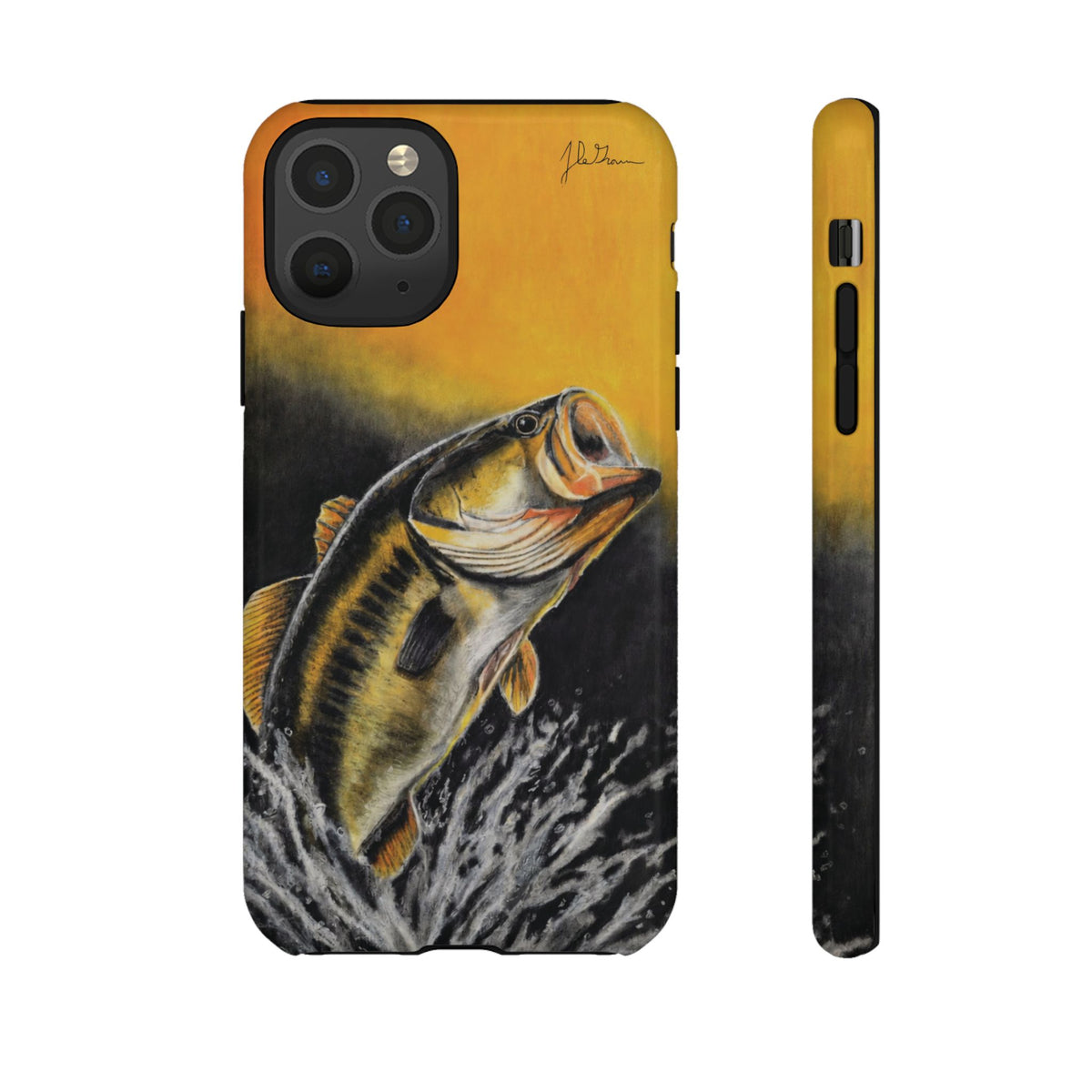 "Golden Rise" Phone Case