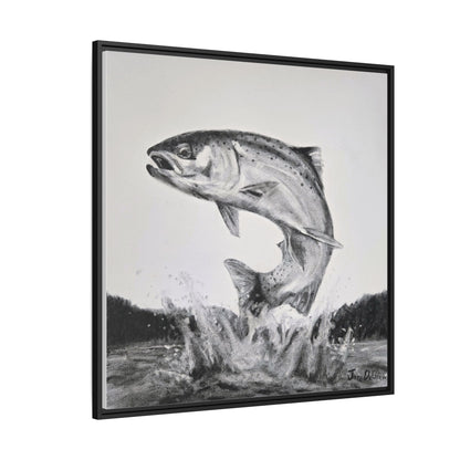 "Flying Rainbow" Framed Canvas