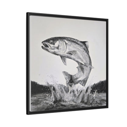 "Flying Rainbow" Framed Canvas